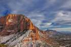 Kolob Canyon in Zion National Park, Utah, USA Art Print